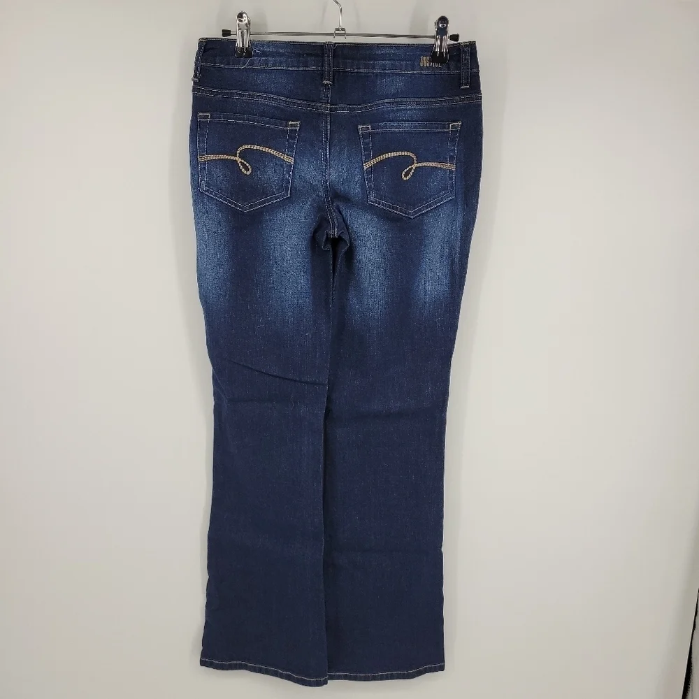 JUSTICE Girls Midrise Bootcut‎ Jeans Size 14